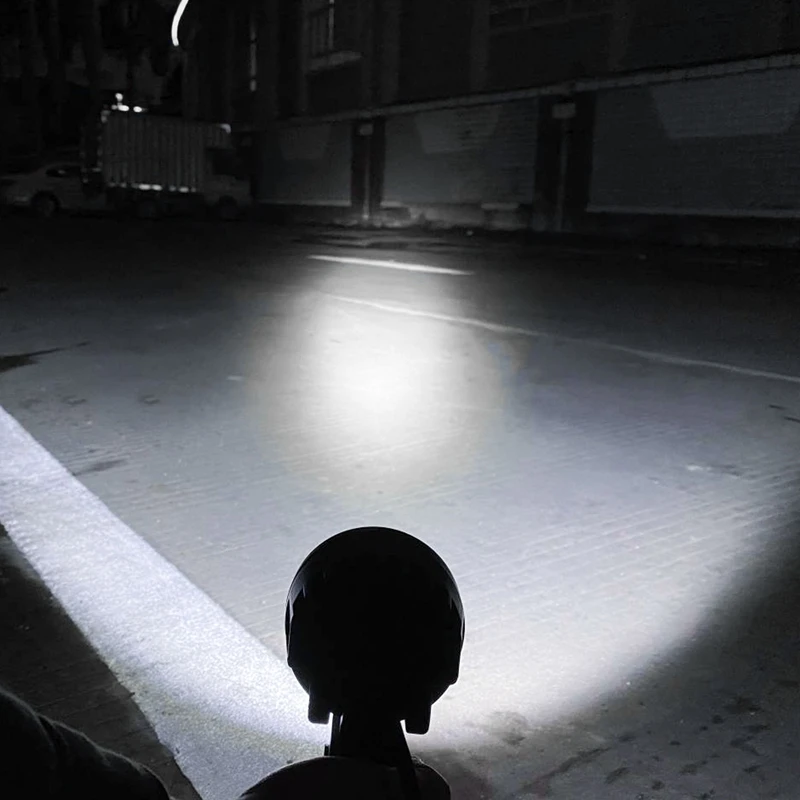 Светодиодные противотуманные фары для мотоцикла 6000K Ультра-яркие ультрадлинные