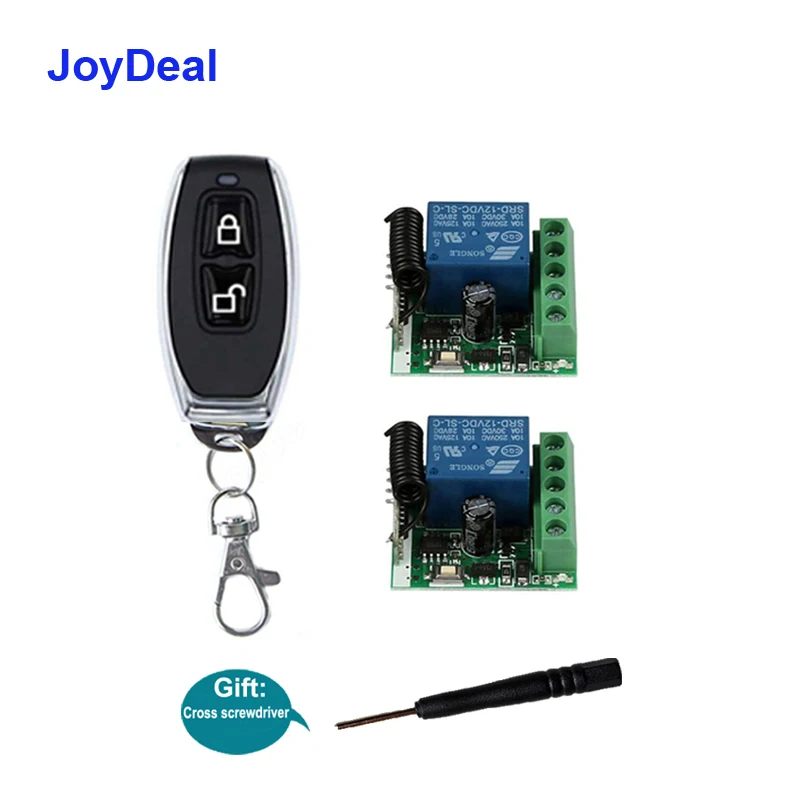 

Wireless Smart Home Remote Control Switch DC12V 1 Channel Receiver Module For Electronic Lock Door Controller Led Light Lamp DIY