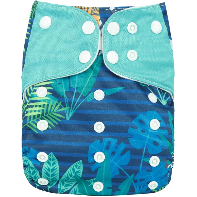[Simfamily] 1 шт. многоразовые тканевые подгузники, регулируемые детские подгузники, моющиеся подгузники, подходят для детей 3-15 кг - Цвет: NO12