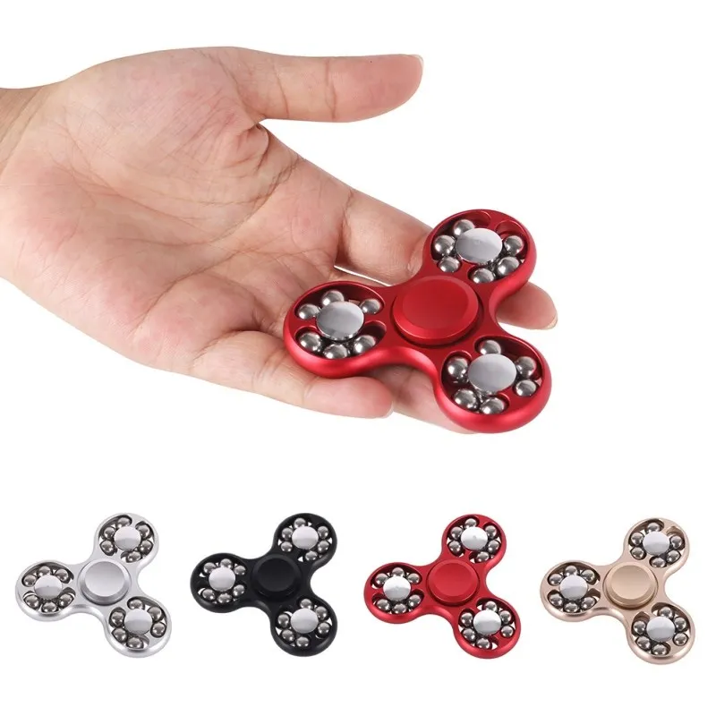 Металлические непоседы Спиннер EDC игрушка сенсорный аутизм СДВГ палец гироскоп