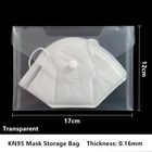 Мешки для хранения маски 1 шт., одноразовые мешки для защиты от пыли, чехол для хранения маски, портативный водонепроницаемый Карманный дорожный футляр