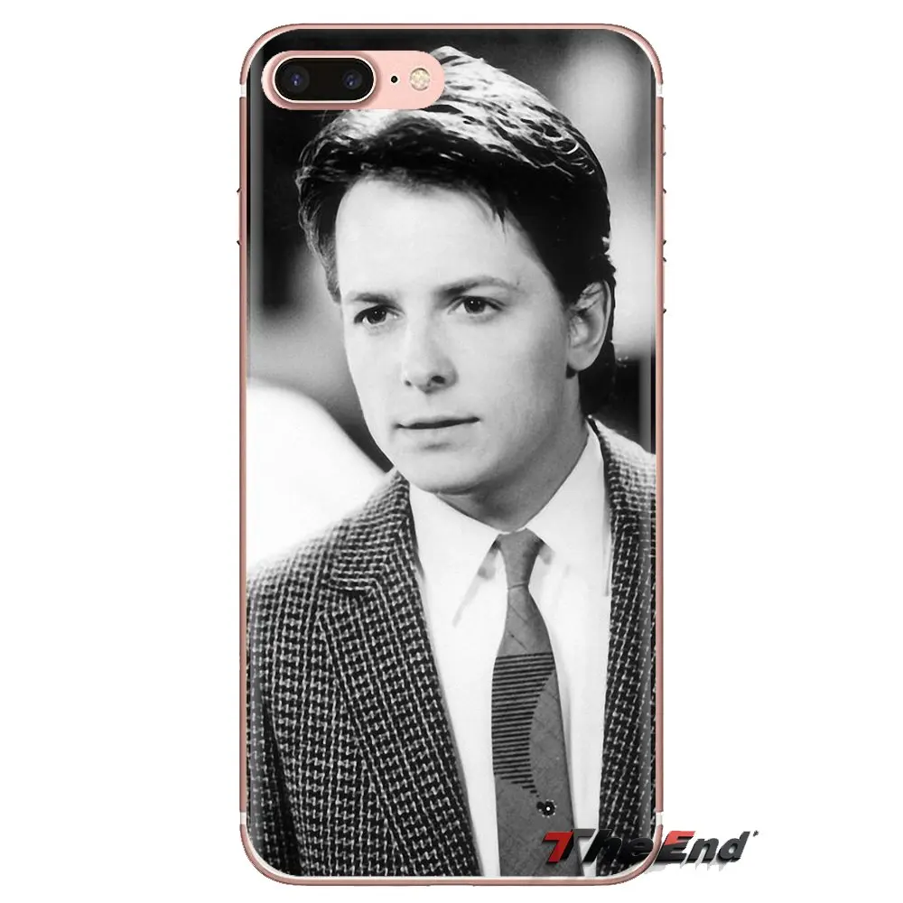 Michael J. Fox Canadian actor Art TPU Case For iPhone XS Max XR X 4 4S 5 5S 5C SE 6 6S 7 8 Plus Samsung Galaxy J1 J3 J5 J7 A3 A5 |
