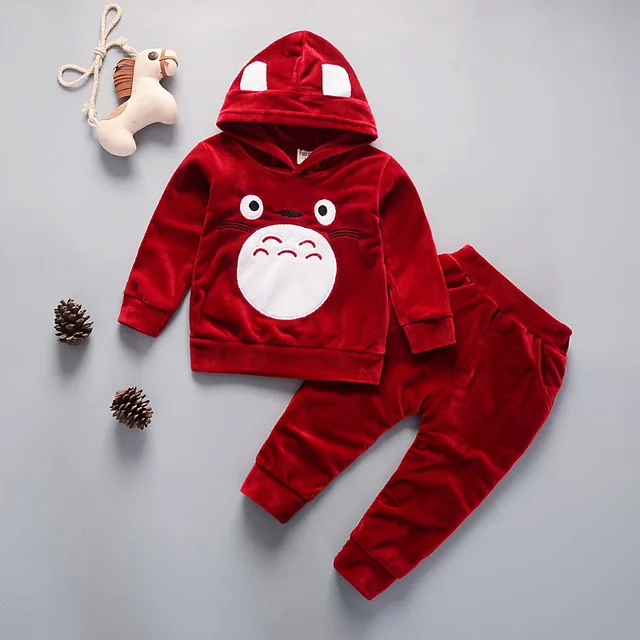 Toddler Tracksuit Autumn Baby Clothing Sets Children Boys Girls Fashion Brand Clothes Kids Hoodie Sweater And Pants 2 Pcs Suits | Детская