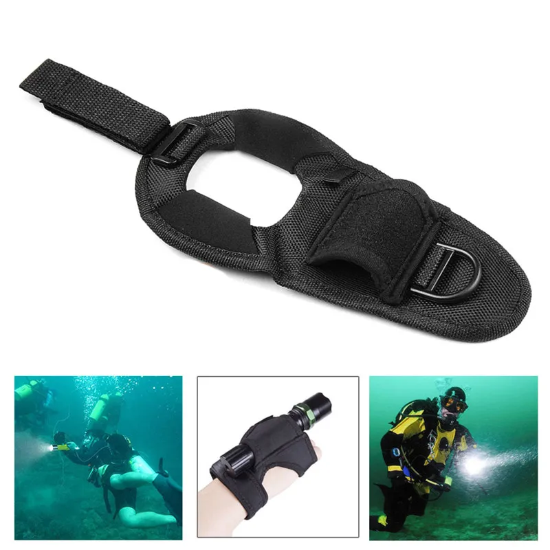 Охотничий регулируемый браслет для дайвинга фонарика нейлоновый портативный