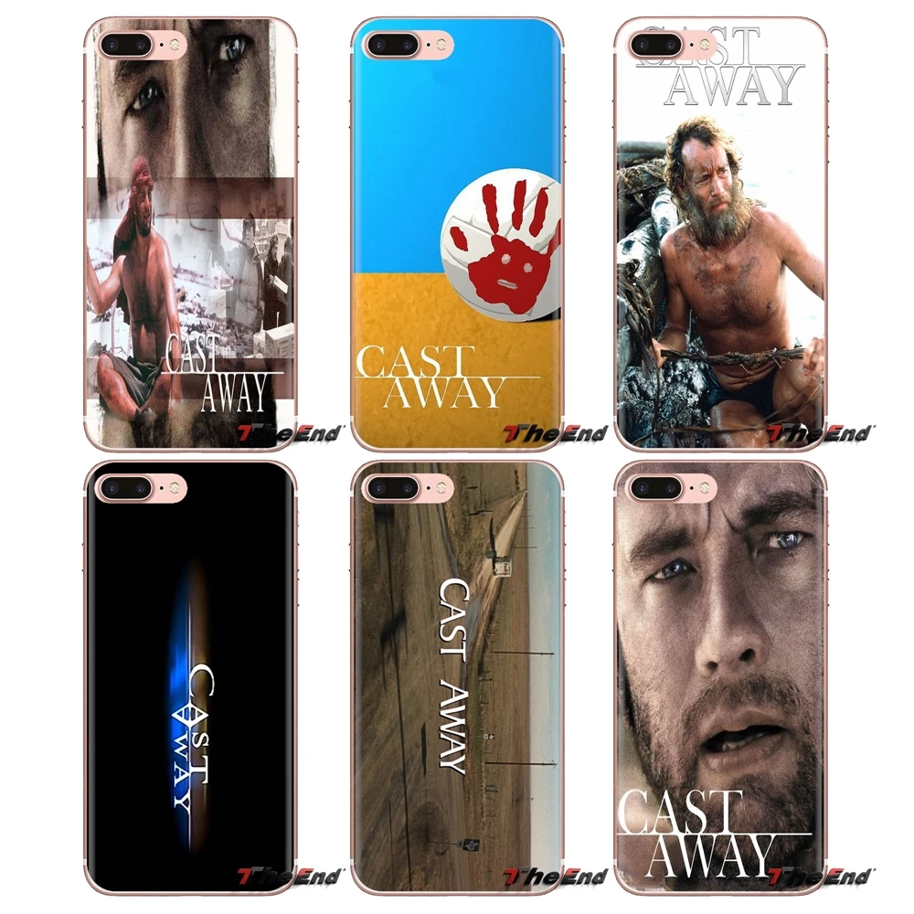 Soft TPU Covers For LG G3 G4 Mini G5 G6 G7 Q6 Q7 Q8 Q9 V10 V20 V30 X Power 2 3 K10 K4 K8 2017 Tom Hanks in Cast Away 2000 Poster |