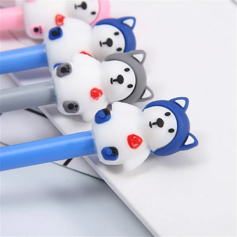 1 шт. Новые Креативные шариковые ручки с белым медведем симпатичная мягкая
