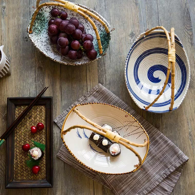 Креативная индивидуальность керамическая посуда в японском стиле для ресторана