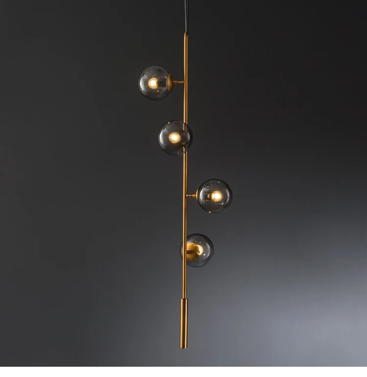 저렴한 북유럽 긴 마술 콩 레스토랑 샹들리에 간단한 거실 모델 룸 전시 홀 유리 공, 크리에이티브 개성 바 저렴한 북유럽 긴 마술 콩 레스토랑 샹들리에 간단한 거실 모델 룸 전시 홀 유리 공, 크리에이티브 개성 바