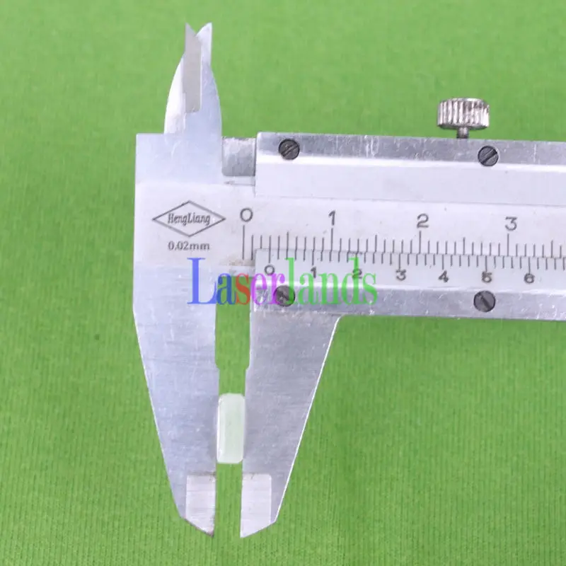 Цилиндрическая оптическая стеклянная линза 2 шт. для лазерного поперечного