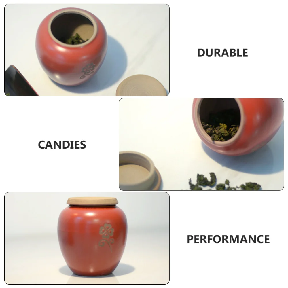 1 шт. чайные канистры декоративная банка для хранения чая бытовая емкость