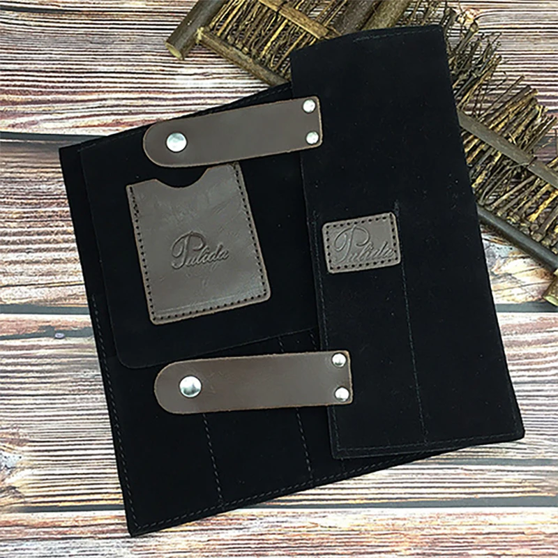 Чехол для инструментов парикмахерских складная кожаная сумка рулонный