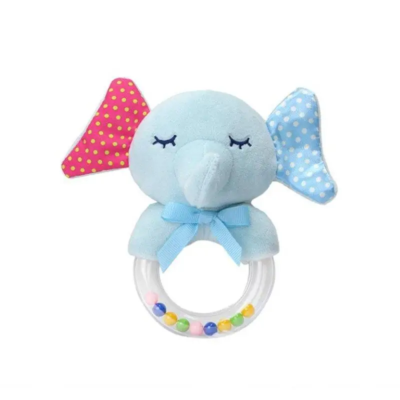 

Newborn Baby Rattle Toys Cartoon Animal Baby Soft Plush Rattle Mobile Bell Hanging Toy Infant Toddler Early Educational Toys