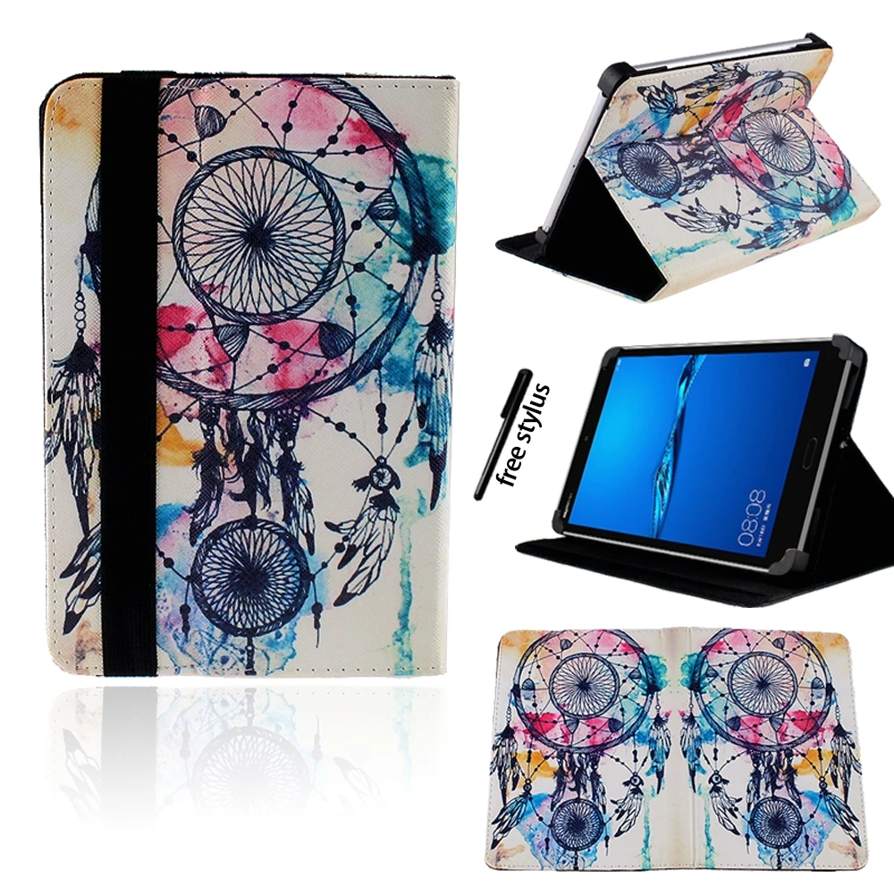 Устойчивый к падениям складной кожаный чехол подставка подходит для Huawei MediaPad