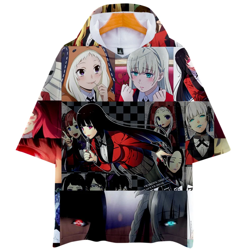 

Runa Yomozuki 3D Printed Hooded T-shirts Women/Men Fashion Summer Short Sleeve Tshirt Hot Sale Streetwear Clothes