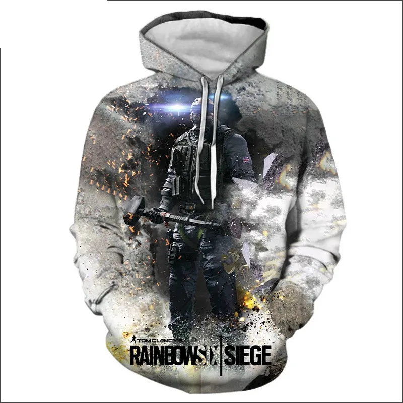 

The Last of Us: Part II 3D printed mens hoodie The Last of Us casual pullover children's hooded sweatshirt game character hoodie