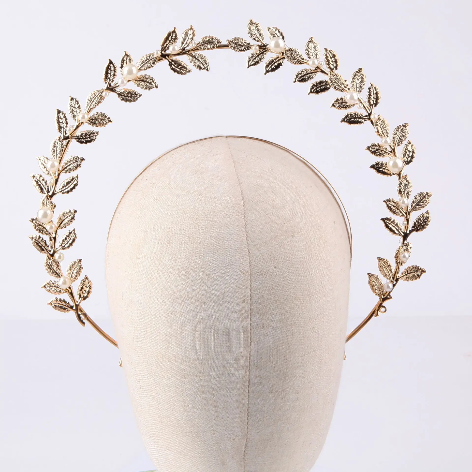 

Lolita Vintage KC Headband Angel Gold Halo Goddess Headpiece Virgin Mary Halo Bride Crown accessories for women