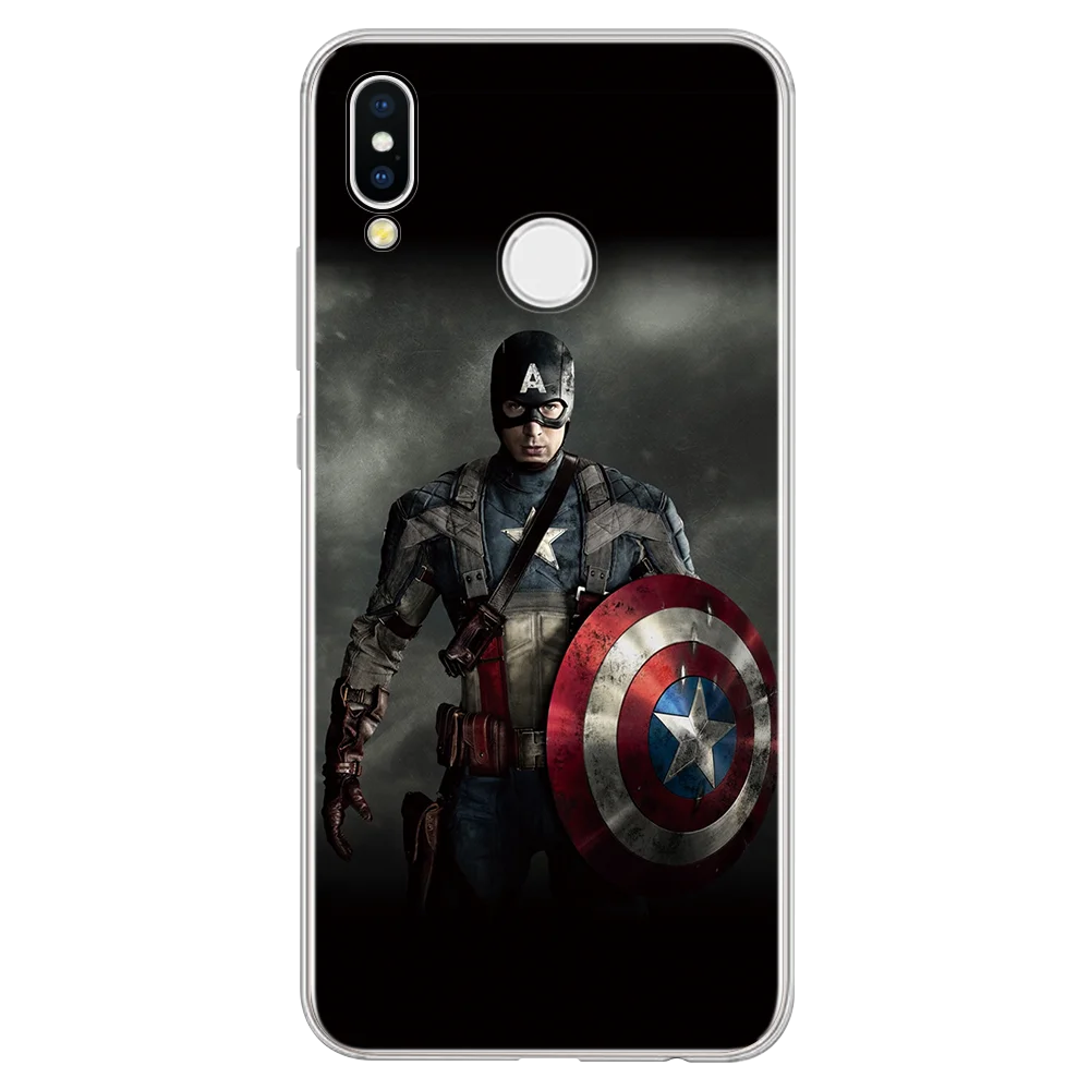 0fwujiao Чехол для телефона с комиксами Marvel, Мстители, для huawei P20, P30, mate 20, 30, 10 Lite Pro, P10, P8, P9 Lite, чехол для huawei P Smart, TPU - Цвет: 0fwujiao