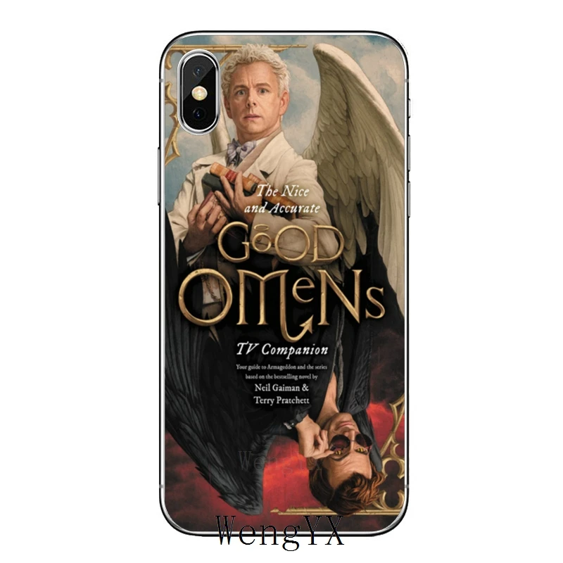 ТВ Good Omens для samsung Galaxy S10 Lite S9 S8 S7 S6 edge Plus S5 S4 Note 9 8 5 4 mini чехол - Цвет: Good-Omens-A-03