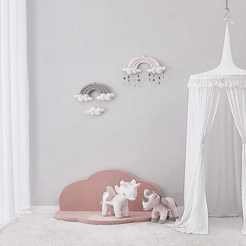 Многофункциональный уютный комбинированный коврик с лепестками для детской