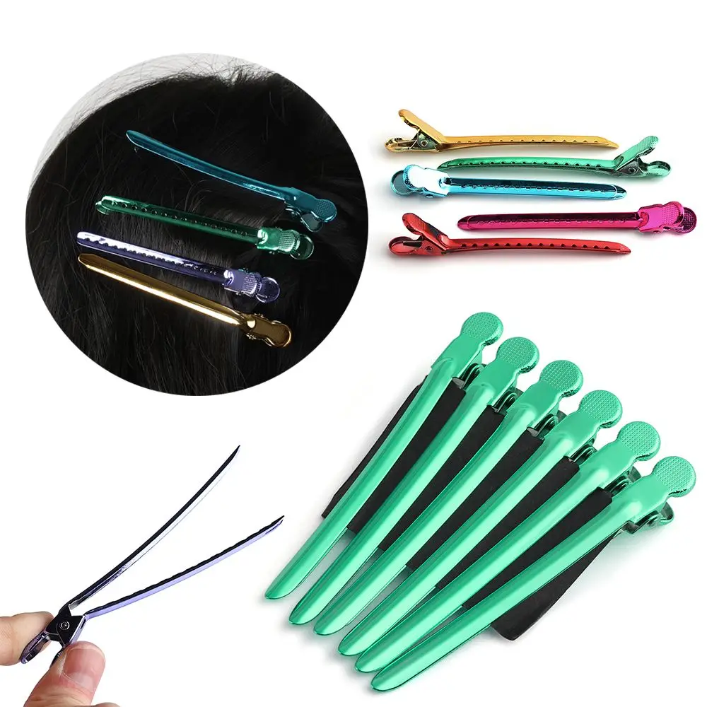 

Модные новые горячие продажи женские металлические заколки для волос утка рот заколки для волос Красота парикмахерский салон зажимы Инстр...