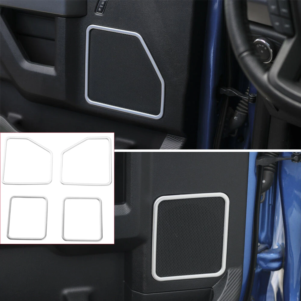 Декоративная рамка для передней и задней двери колонки обшивка Ford F150 2015 2020