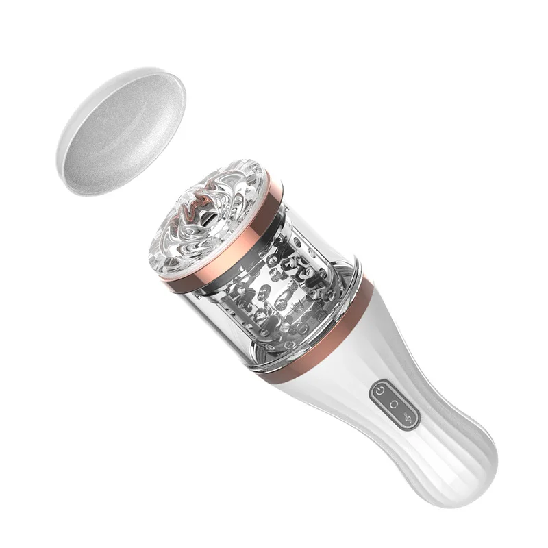 Мужской мягкий мастурбатор в виде влагалища прозрачный силиконовый без рук