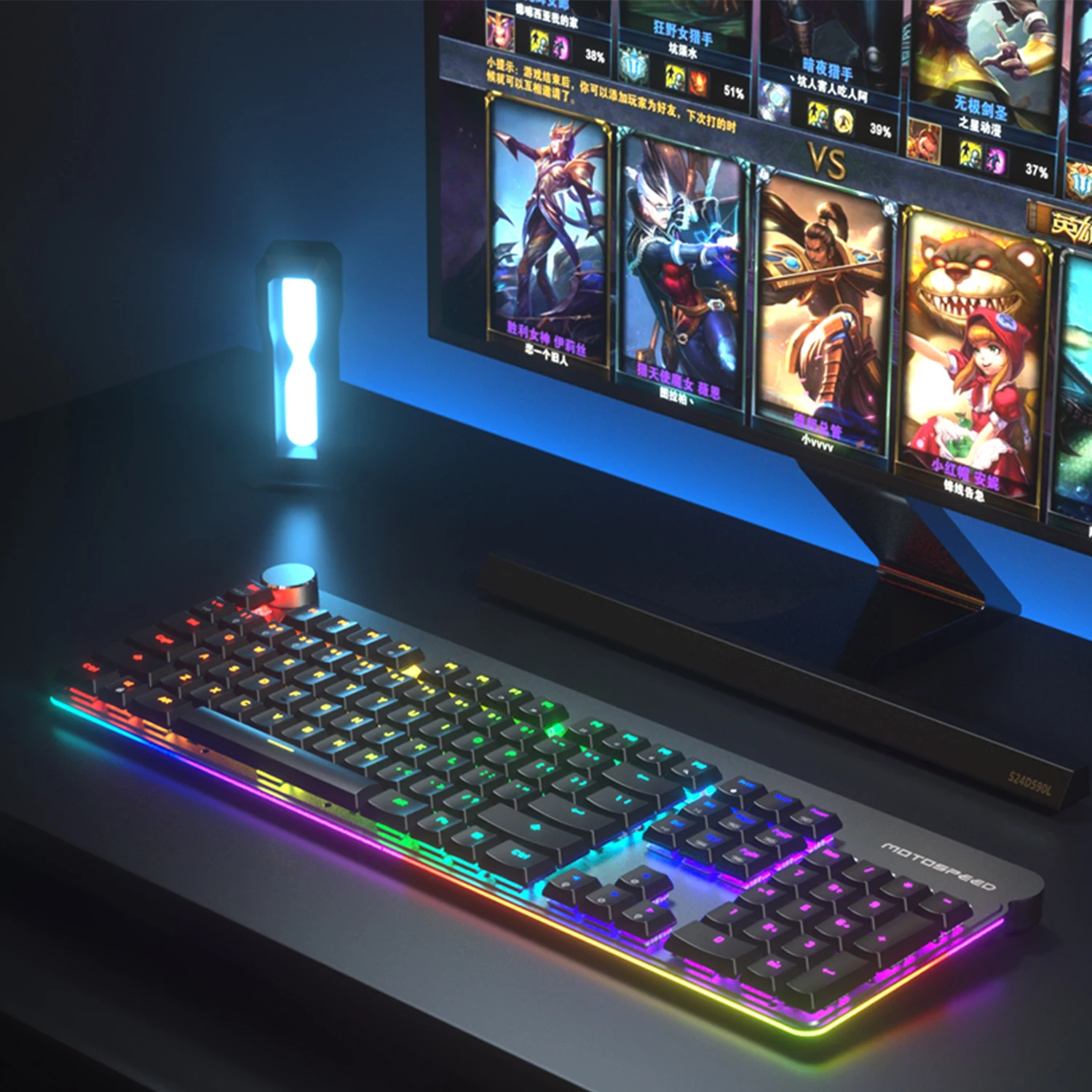 metal slim motospeed 2 4g wireless rgb mechanical keyboard 104 keys usb dual mode gaming keyboard for computer gamer клави