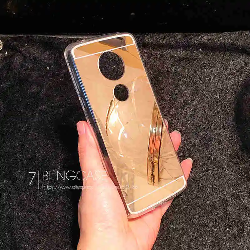For Motorola Moto G5 G6 Plus G4 Play E5 Silicone Mirror Soft Phone case Cover | Мобильные телефоны и аксессуары