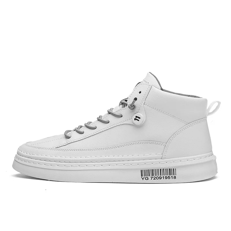 

2021 Spring Autumn New Fashion Men's Vulcanize Shoes Flat Breathable Lace-up Shallow Casual Shoes Wear-resisting for Sport