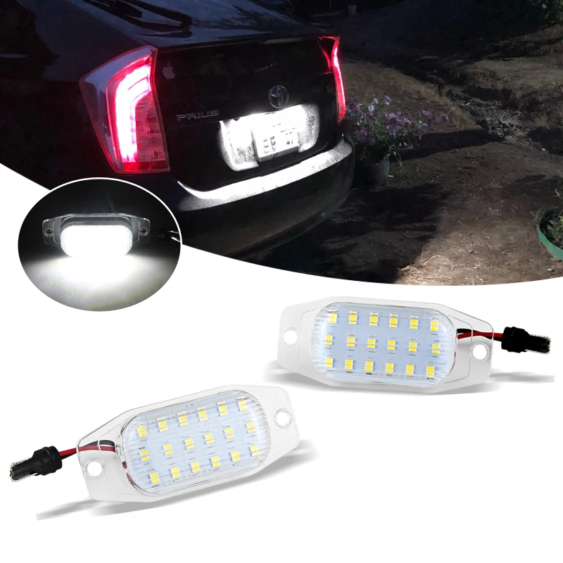 2 шт. светодиодные лампы светильник номерного знака для Lexus LX450 1996-1998 Toyota Land Cruiser FJ80