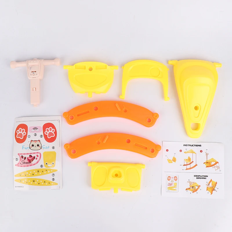 

1pc 1/12 Dollhouse Miniature Wooden Rocking Horse Chair Nursery Room Furniture For Dollhouse Decoration New