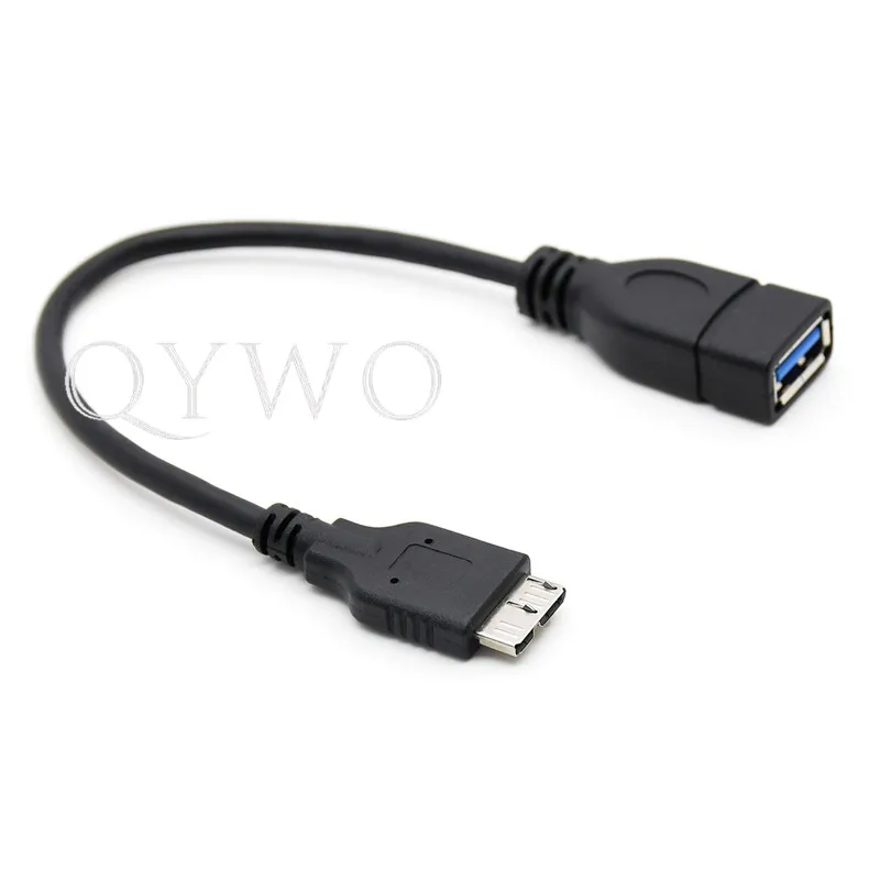 Кабель 15 см Micro USB 3 0 9pin B OTG для Samsung Galaxy Note3 N9000 S5 i9600 Note Pro и IBM thinkpad 8 | Электроника