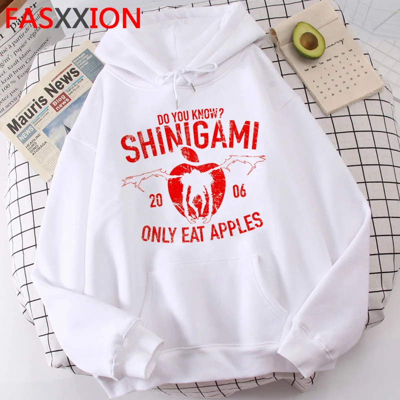 

Death Note hoodies men Ulzzang y2k aesthetic men clothing graphic