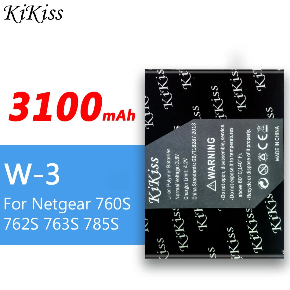 3100mAh W3 для Netgear Sierra 760S 762S 763S 785S аккумулятор беспроводной маршрутизатор Aircard W 3 7 V