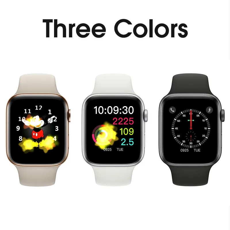 Умные часы Bluetooth Smart Watch Series 4 с пульсометром кровяное давление наручные часы для iOS Android samsung