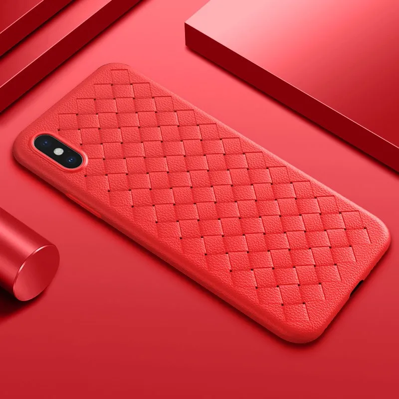 

For iPhone Xs max XR 8/7/6plus mobile phone case silicone anti-fall, heat dissipation and breathable women and men