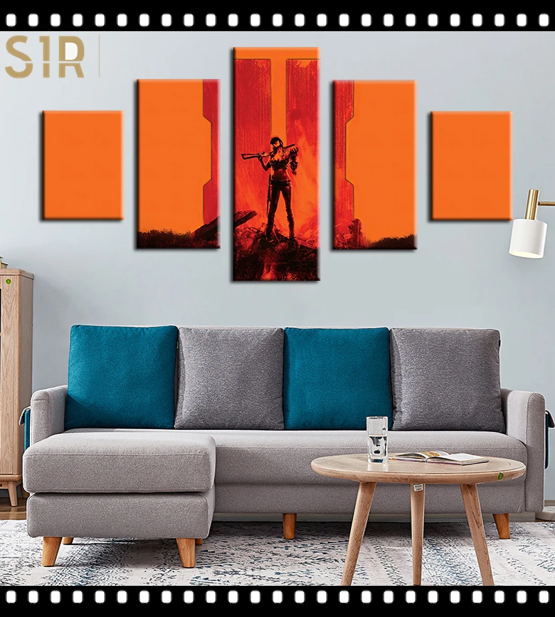 

Anime Movie Posters Wall Art 5 Pieces Canvas Painting Poster Pictures Home Decor Living Room HD Printed Poster Wall Painting