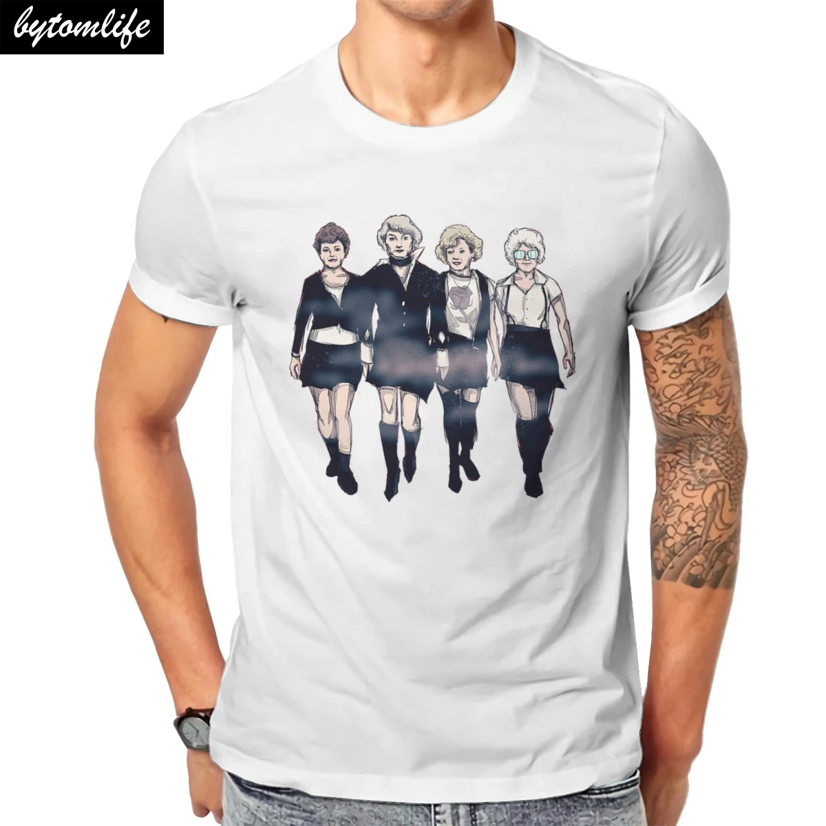 

Men Clothing The Witches Dark Fantasy Comedy Film Homme T-Shirt Golden Craft Girls Cool Short Sleeve