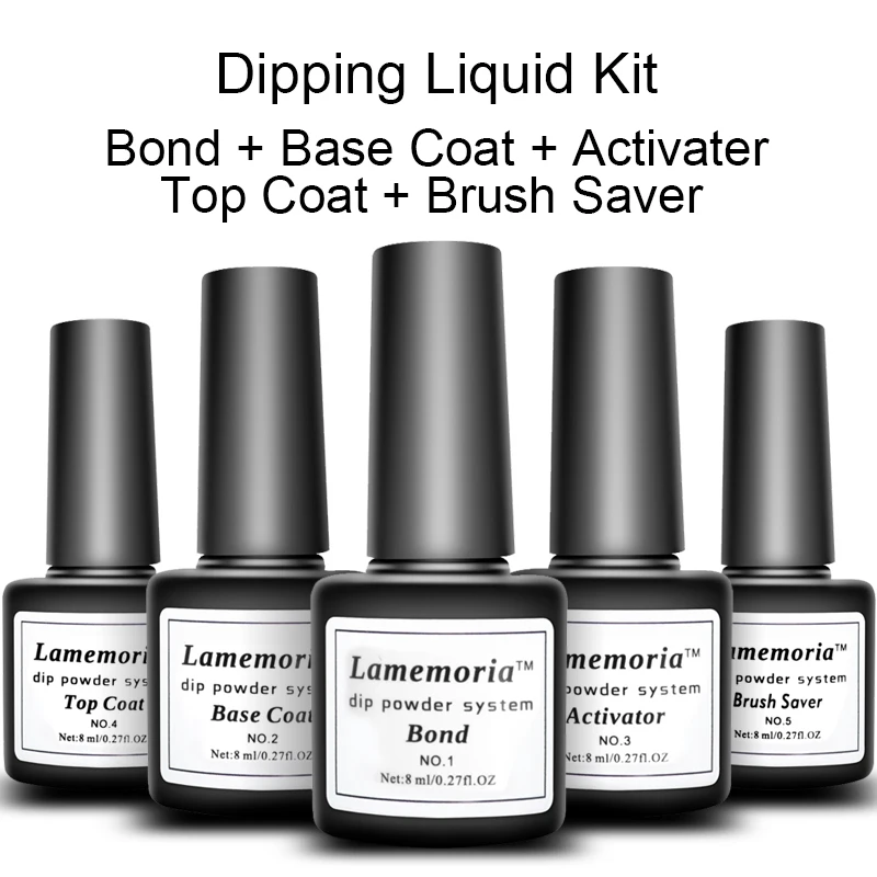 Ламемория акриловый порошок Пыль УФ Дизайн 3D Советы украшения Маникюр дизайн