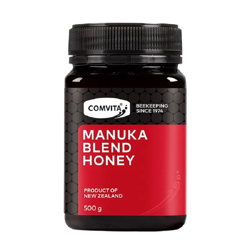 

Comvita Manuka Blend Honey 500g Natural Health Propolis Active Nutrition New Zealand Mature Honey Bottle Multiflora Nectar