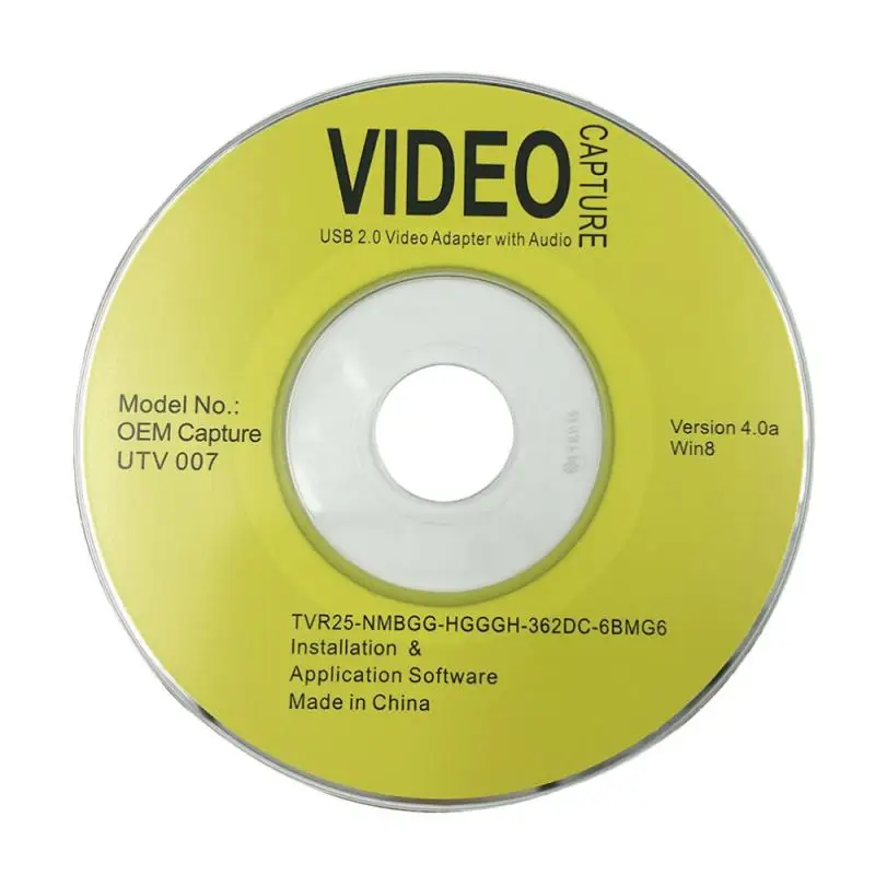Для простой крышки USB2.0 простая крышка аудио и видеокамера адаптер VHS DVD DVR ТВ ture Card