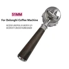 Держатель фильтра для кофе с двойным отверстием для Delonghi ECP33.21 ECP35.31 51 мм, сменная корзина, аксессуары для кофе, бариста