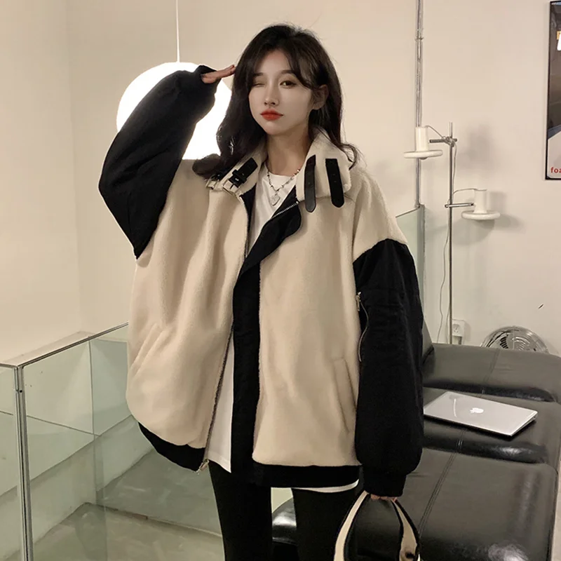 Утепленная хлопковая куртка с обеих сторон новый дизайн осень-зима 2021 теплая