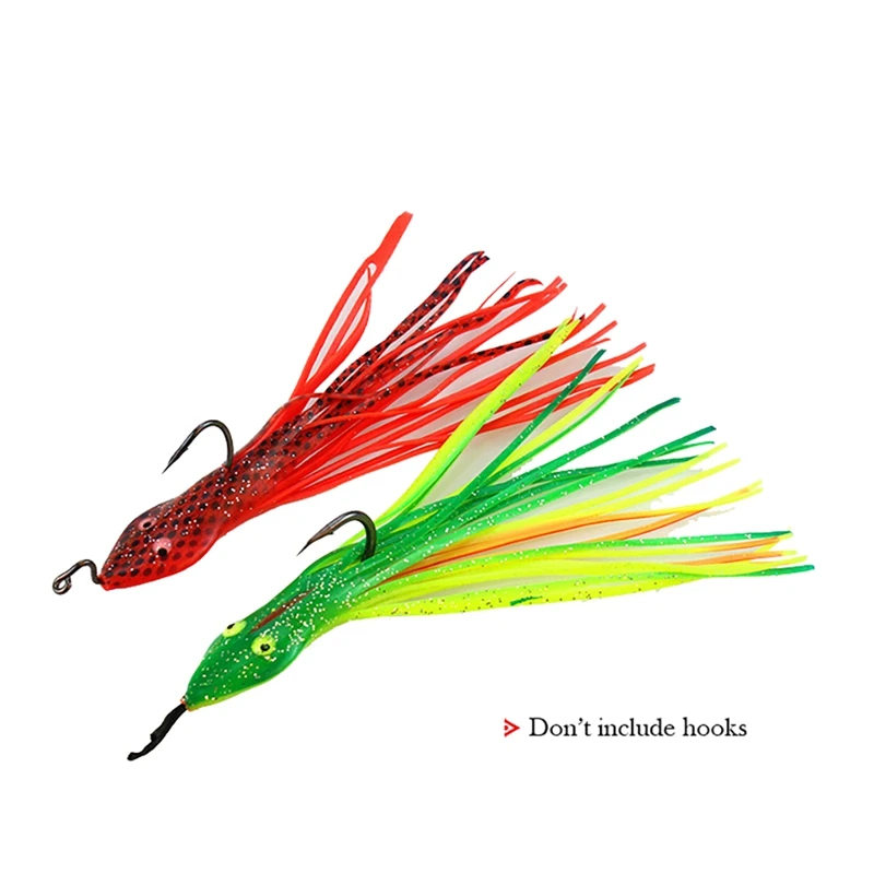 4 шт./компл. приманка для рыбалки искусственная ложная голова змеи