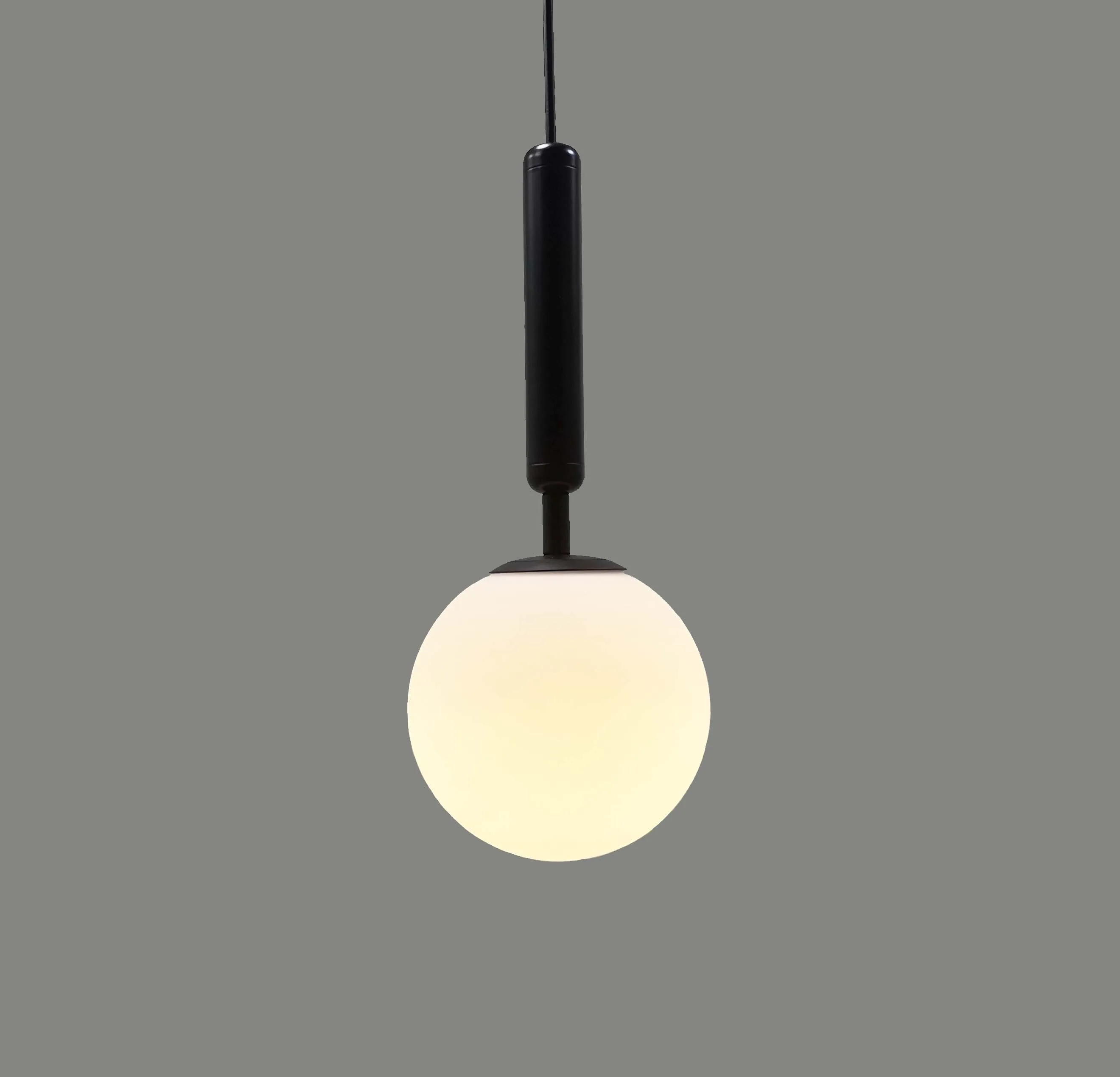 Стеклянный подвесной светильник в скандинавском стиле лампа с прозрачным белым