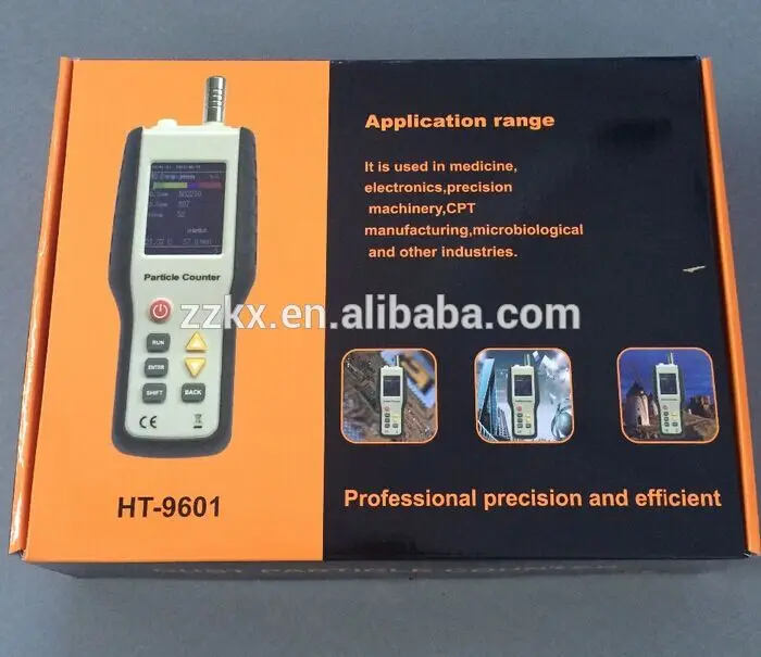 

PM2.5 measure air temperature humidity Dust particle counter