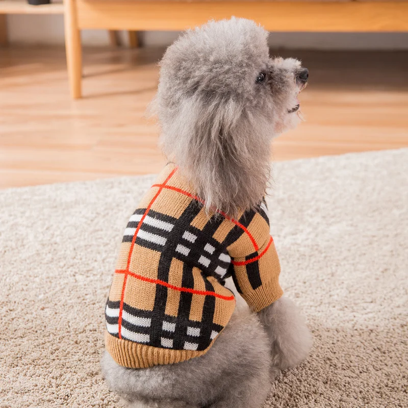 Hipidog Бесплатная доставка брендовый вязаный зимний свитер для домашних животных