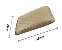 universal center console wave pattern auto seat armrests box protection cushion hand supports car armrest pad cover