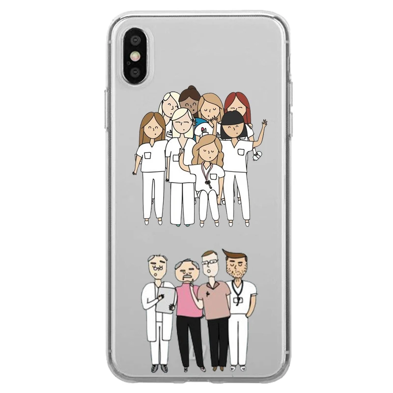 TPU Мягкий силиконовый чехол из ТПУ для iPhone X10 XR XS MAX 7 8 8Plus 5s SE 6 6S 6Plus - Цвет: TPU