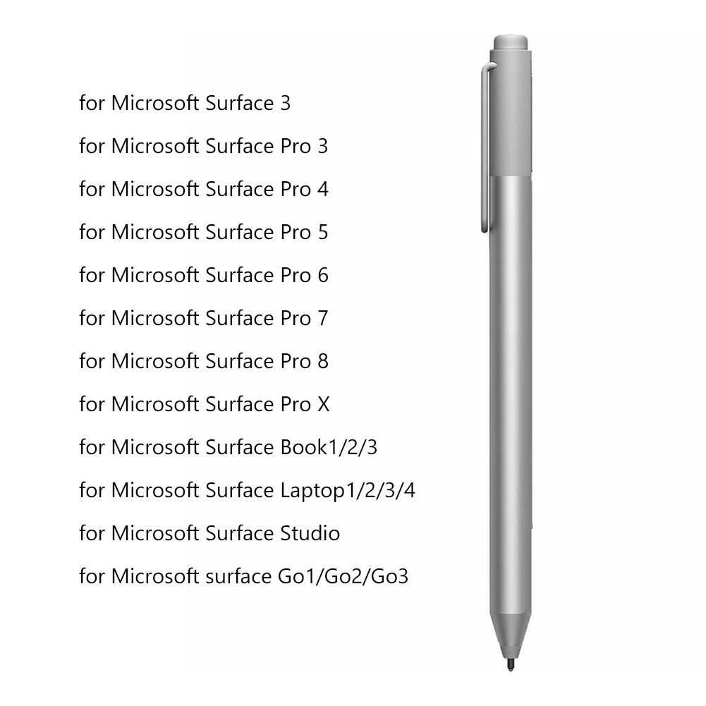 Стилус для планшета совместимый с Bluetooth Microsoft Surface Pro X/8/7/6/5 кнопкой ластика |